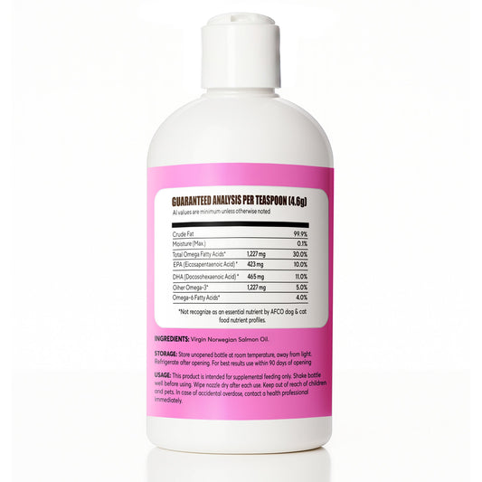 Pure Salmon Oil for Dogs - 16oz