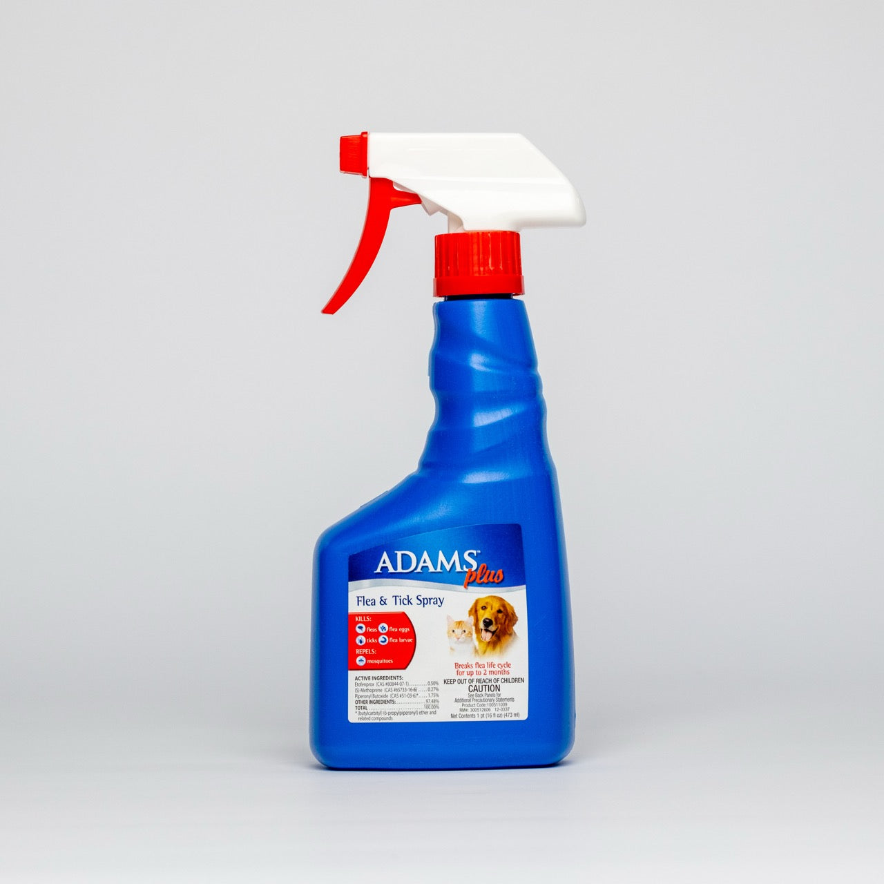 Adams Plus Flea and Tick Spray for Cats and Dogs