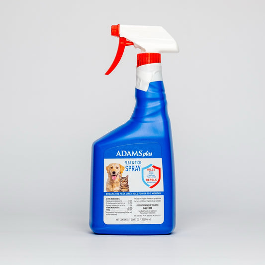 Adams Plus Flea and Tick Spray for Cats and Dogs