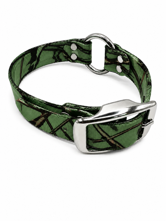 CAMO COLLAR 1 INCH CENTERGREEN