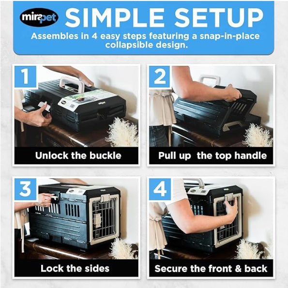 Crate folding instructions