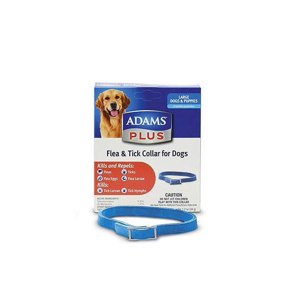 Adams Plus Flea and Tick Collar - Large Dogs - OKIE DOG SUPPLY