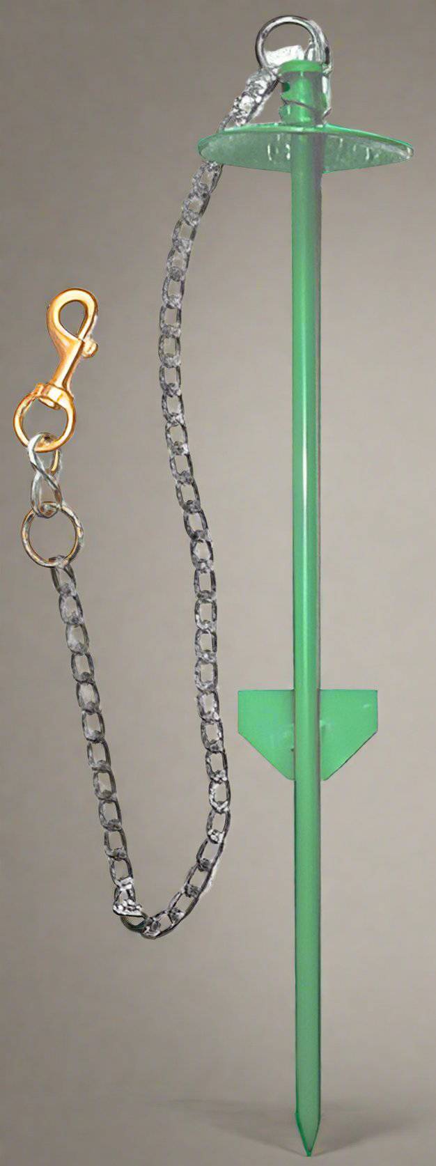 Heavy-Duty Tie-Out with Chain - OKIE DOG SUPPLY
