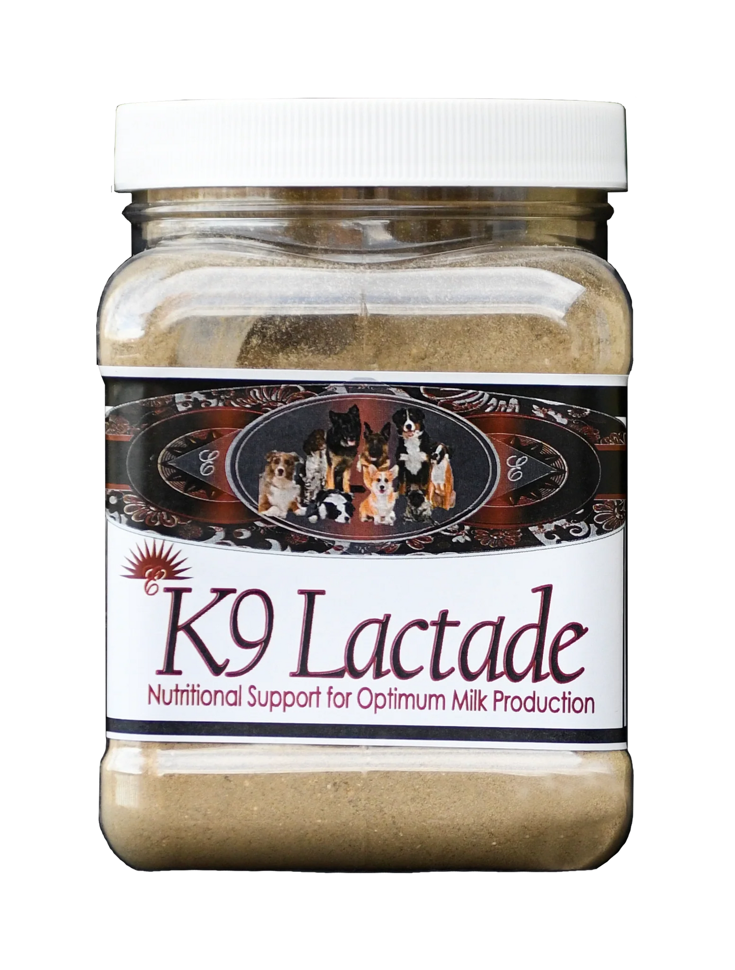 k9 lactade powder 1 pound jar by elite nutrition