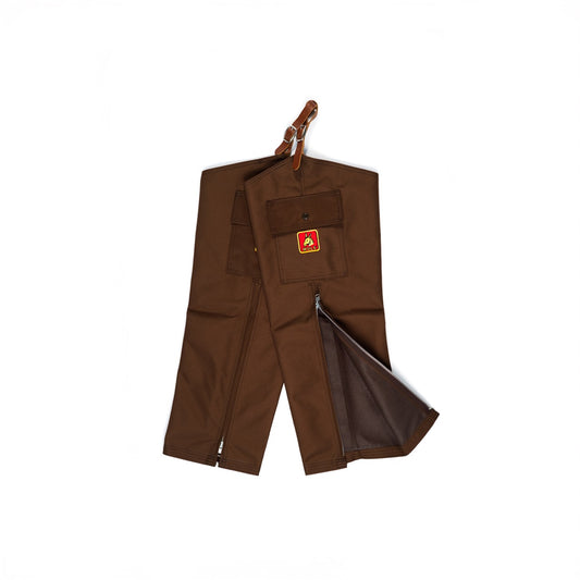 Mule Original Plain Chaps - Briarproof - No Liner - Brown