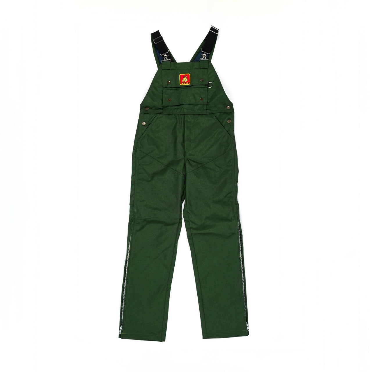 Mule Hunting | Green Waterproof Briarproof Bibs | Okie Dog Supply