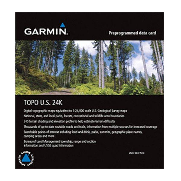 Garmin TOPO US 24K West SD Map Card - OKIE DOG SUPPLY