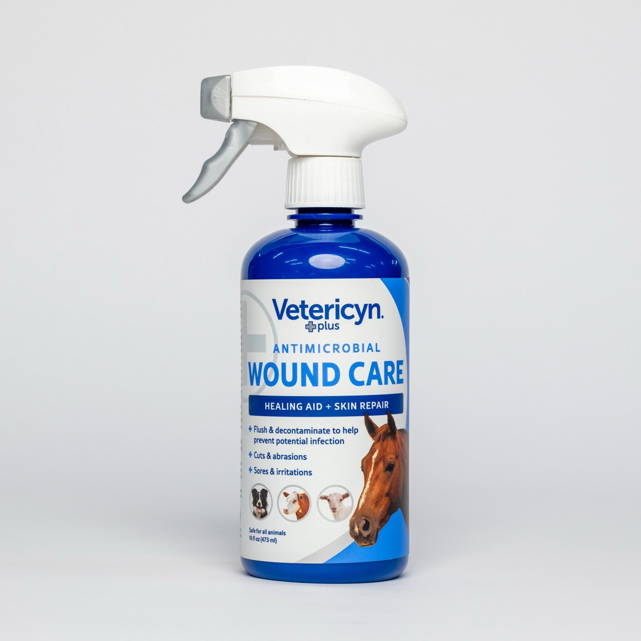 Vetericyn Plus Wound and Skin Spray - 16oz
