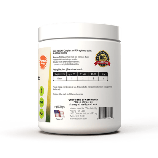 Digestive Probiotics - 120ct Chews - OKIE DOG SUPPLY