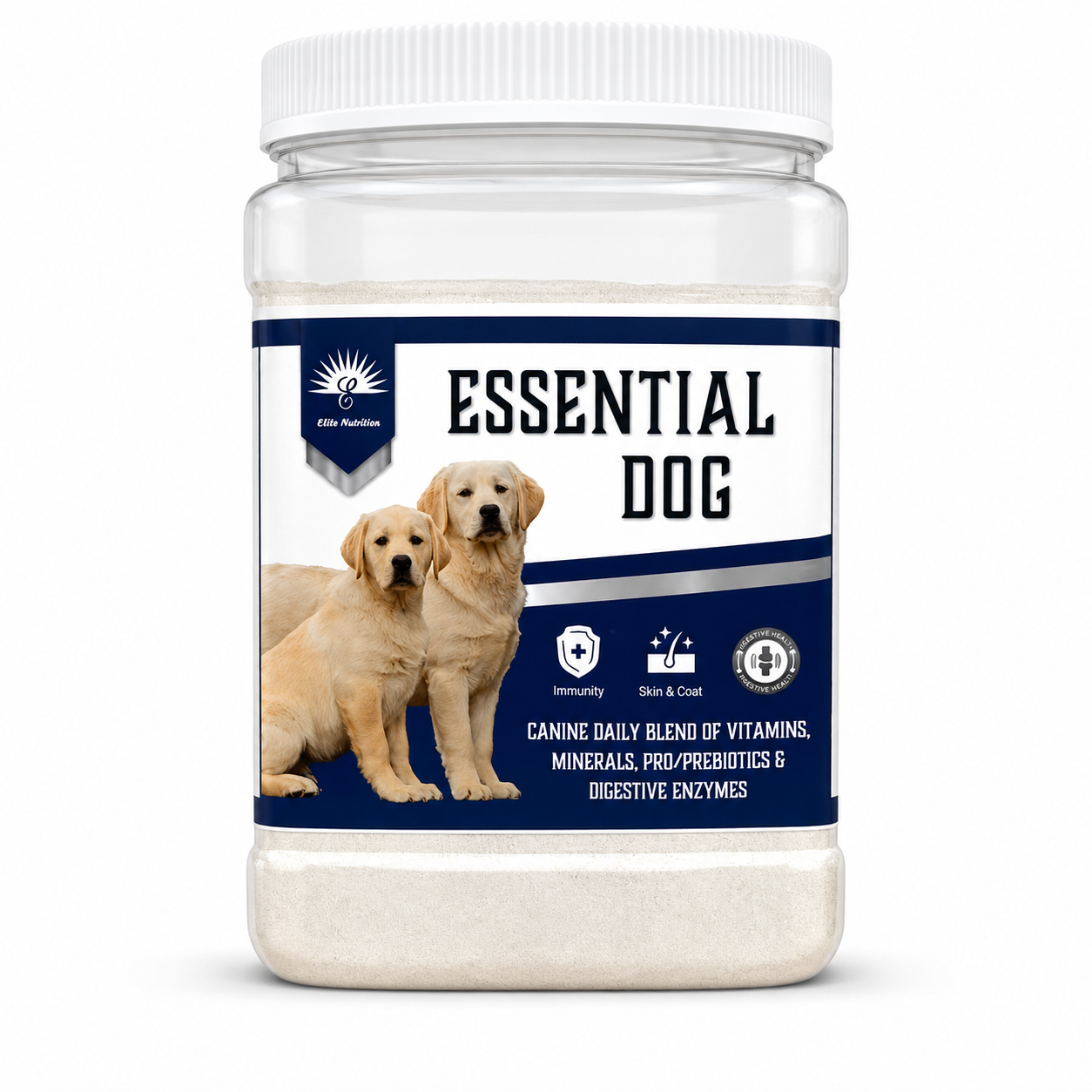 Essential Dog Canine Daily Blend of Vitamins, Minerals, Pre/Probiotics & Digestive Enzymes