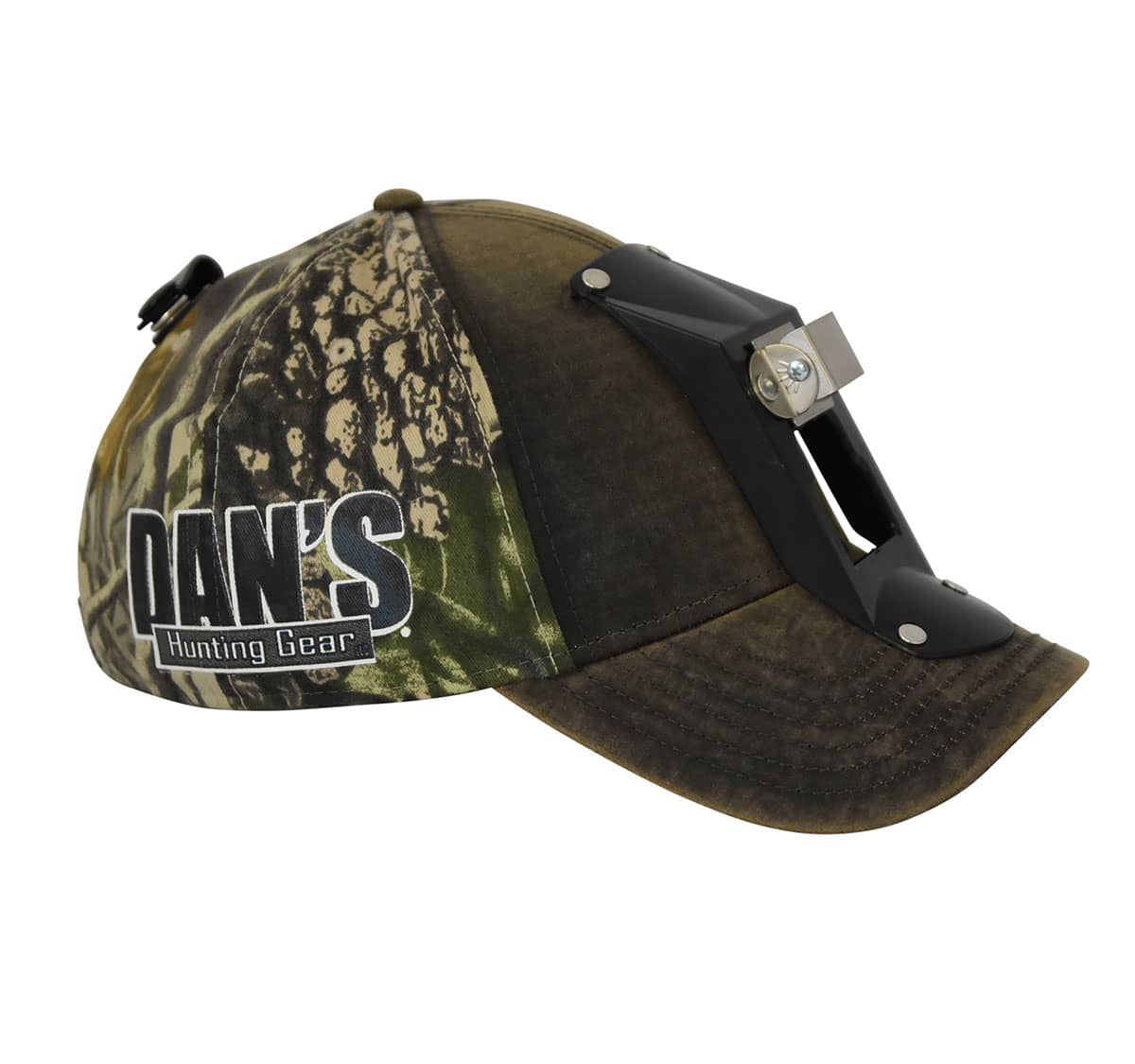 Dans Hard Shell Cap With Light Bracket