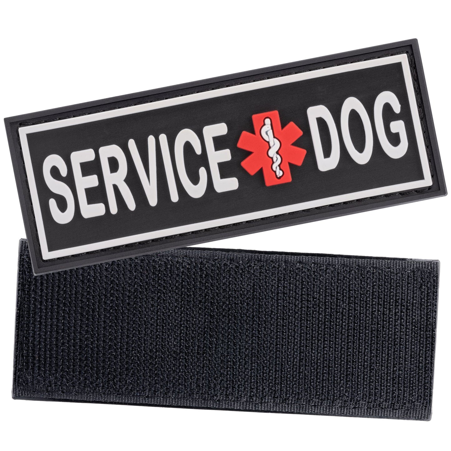 Dogline 3D Rubber Removable Patches for Dog Harness and Vest