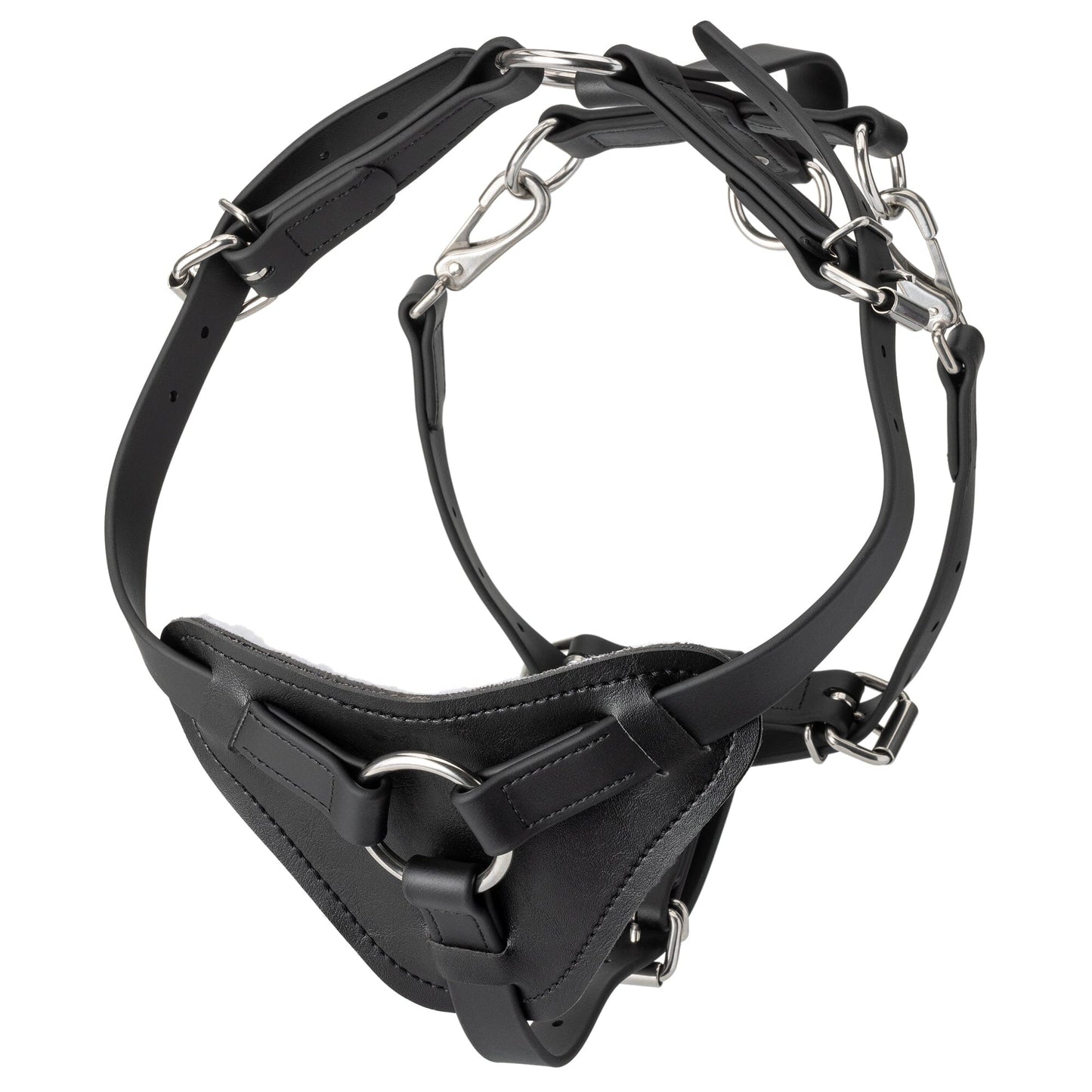 Viper Surge Biothane Working Dog Harness - Stainless Steel Hardware