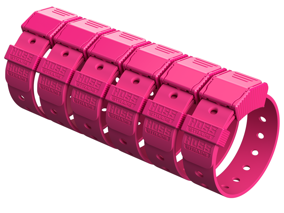 Pink track roller with 'Husqvarna' branding on a white background