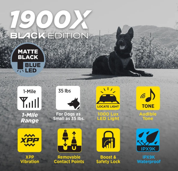 Dogtra 1900X Black Edition