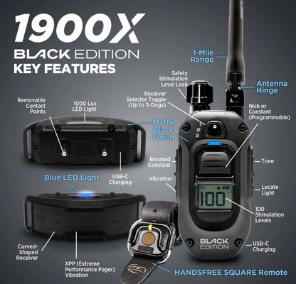 Dogtra 1900X Black Edition