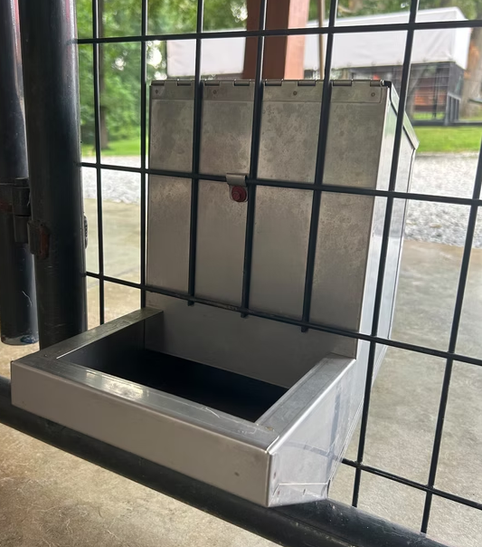 Stainless Steel Feeder - 25 cup Capacity