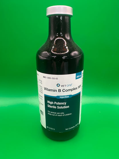 Fortified B Complex - Injection - includes B-12 - 250ml