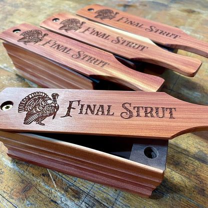 Final Strut Turkey Box Call - OKIE DOG SUPPLY