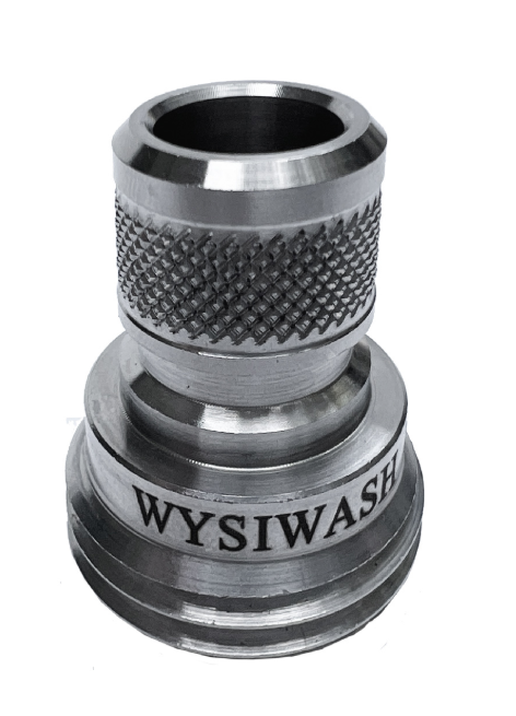 Wysiwash Pro-V 316 Stainless Steel Male Quick Connector