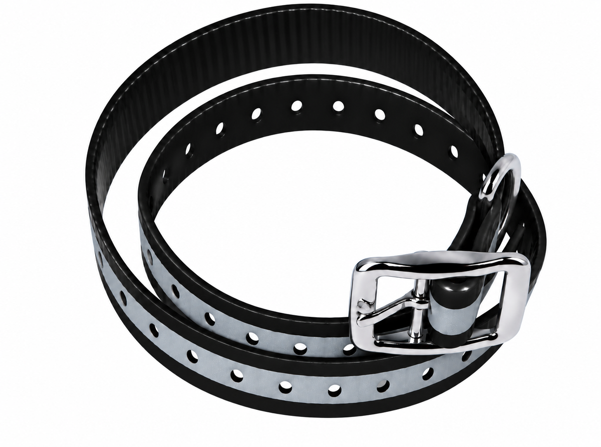 3/4 inch ecollar reflective black