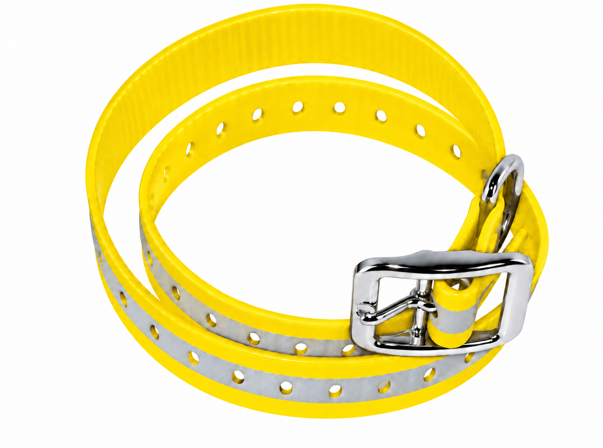 3/4 inch ecollar reflective byellow