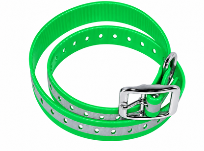 3/4 inch ecollar reflective green