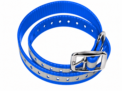 3/4 inch ecollar reflective nblue