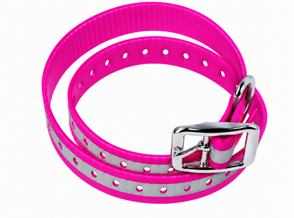 3/4 inch ecollar reflective pink