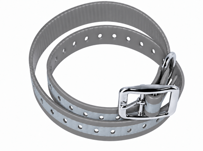 3/4 inch ecollar reflective silver