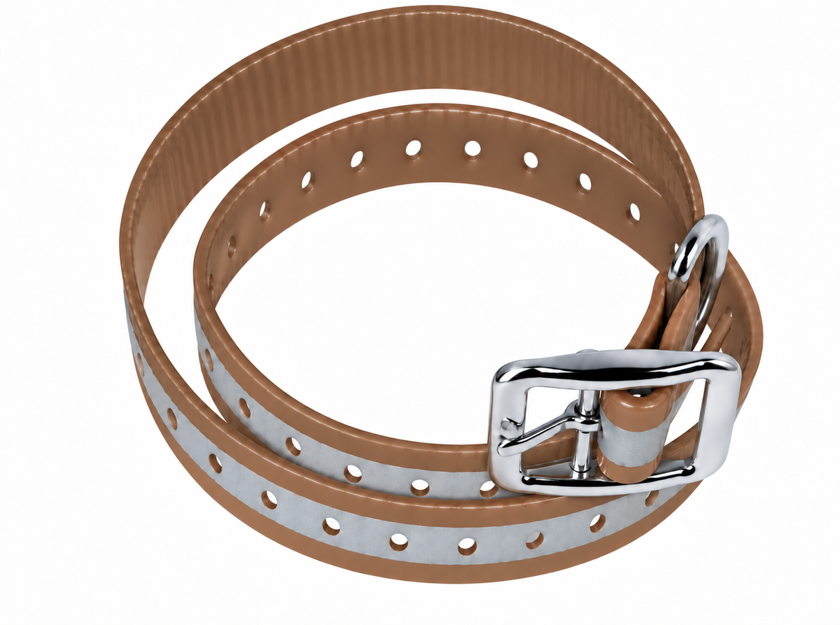 3/4 inch ecollar reflective tan