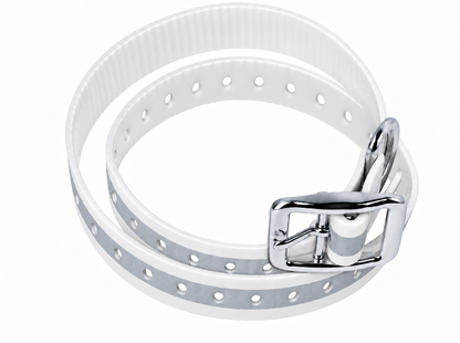 3/4 inch ecollar reflective white