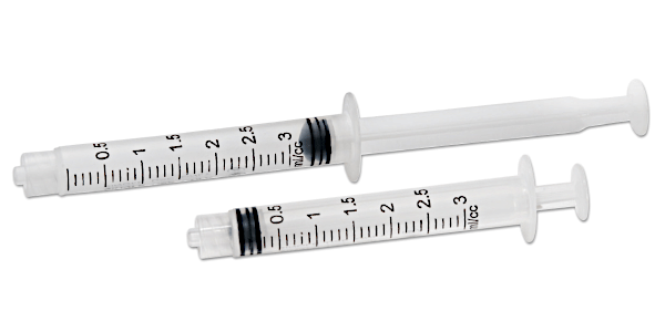 Syringe Singles - Luer Lock - No Needle - OKIE DOG SUPPLY