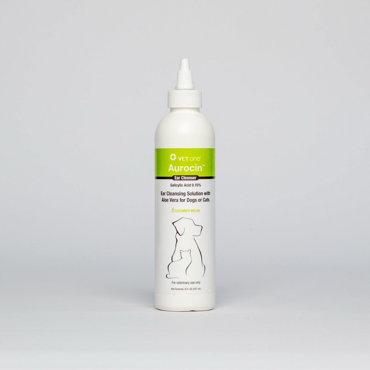 Aurocin CM Ear Cleanser - Cucumber Melon Scent - 8oz