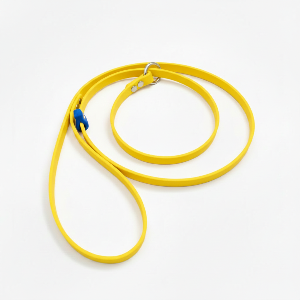 BANANA YELLOW SLIP LEAD WITH BLUE STOP