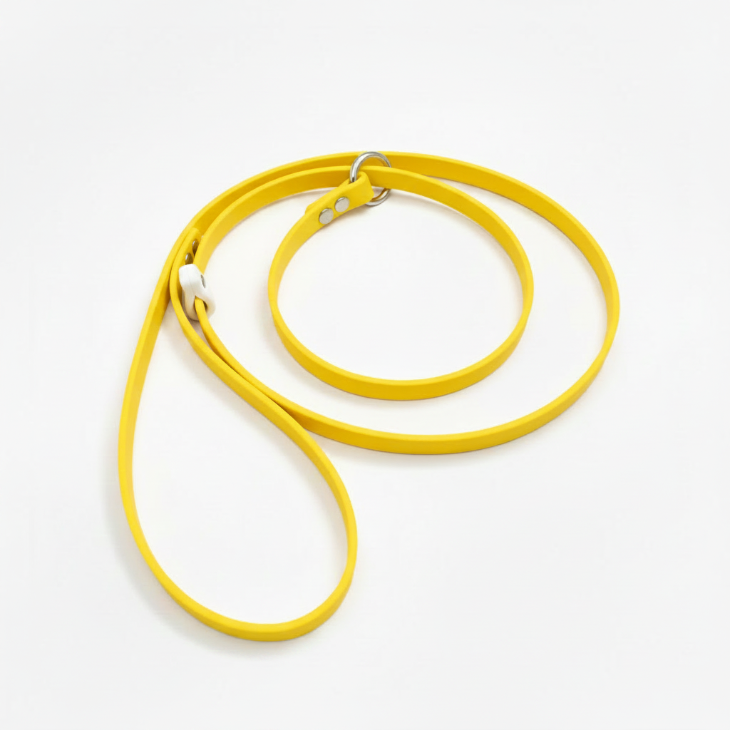 BANANA YELLOW SLIP LEAD WITH WHITE STOP