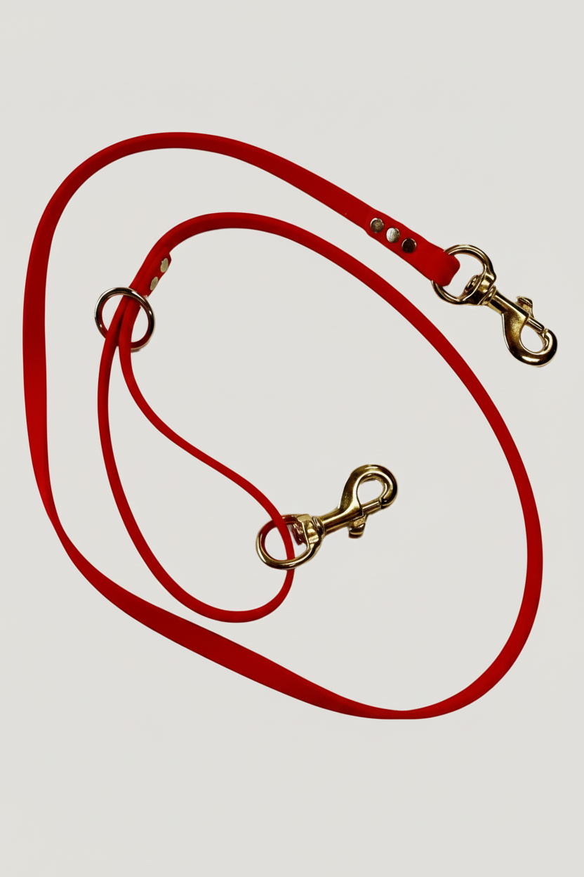 BETA LEAD 1/2 INCH NO CHAIN RED