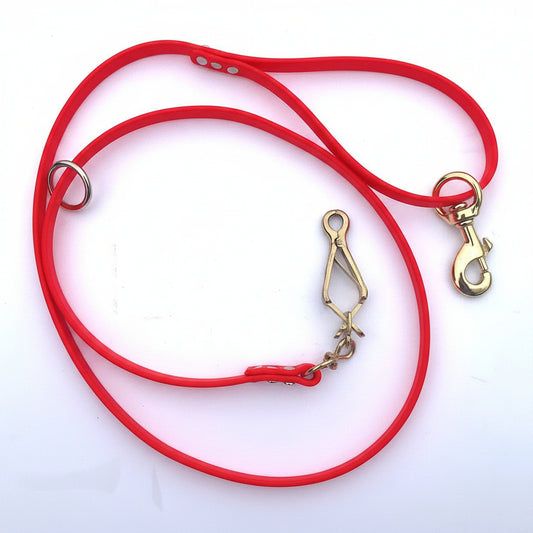 BETA LEAD 1/2 INCH WITH FRENCH SNAP RED