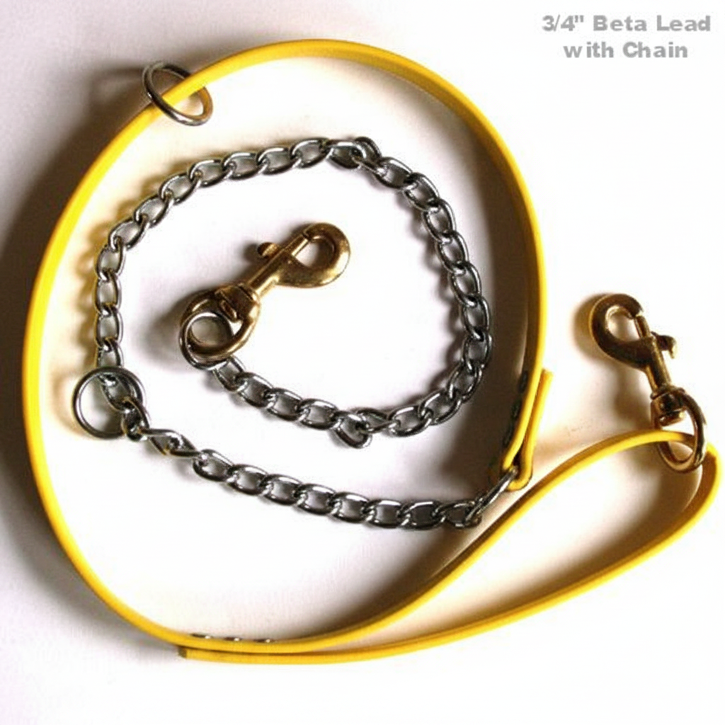 BETA LEAD WITH CHAIN B. YELLOW