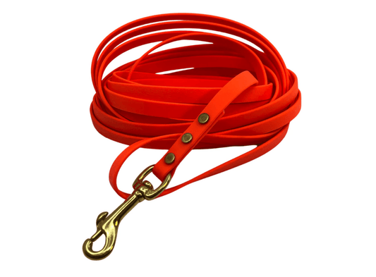 BETA LONG LINE LEAD 1/2 NO HANDLE ORANGE