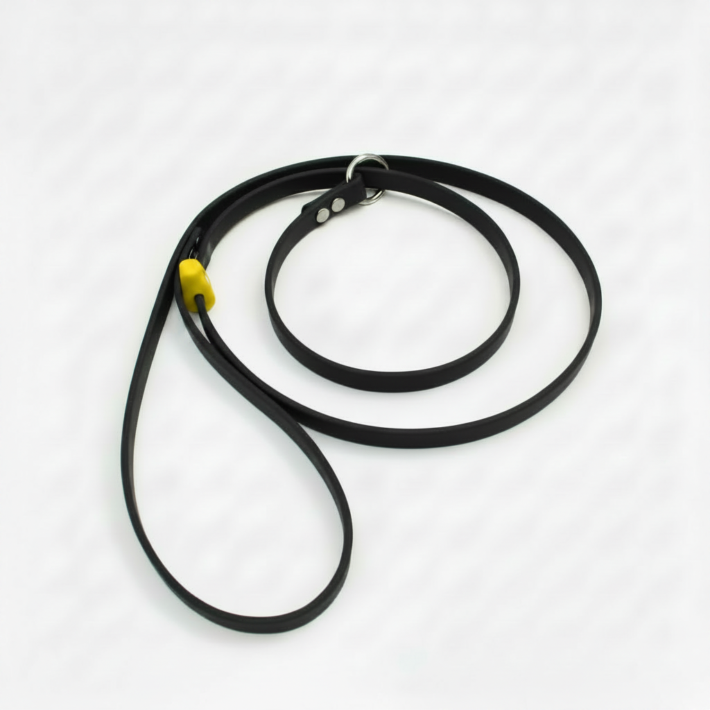 BLACK SLIP LEAD WITH B. YELLOW STOP