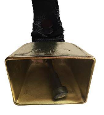 Brass Cow Bell - Dog Bell - OKIE DOG SUPPLY