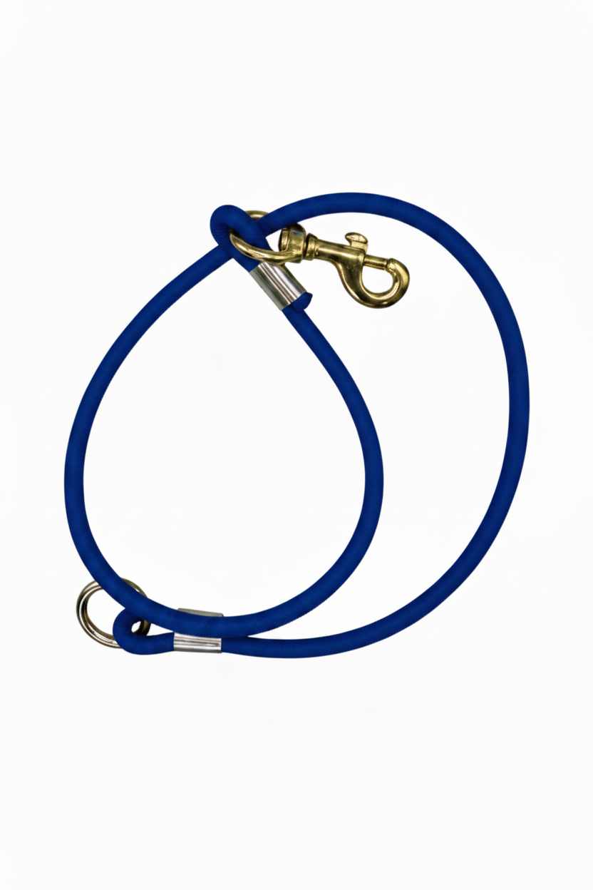 BIRD DOG HEAD CONTROL ROPE LEAD - BLUE