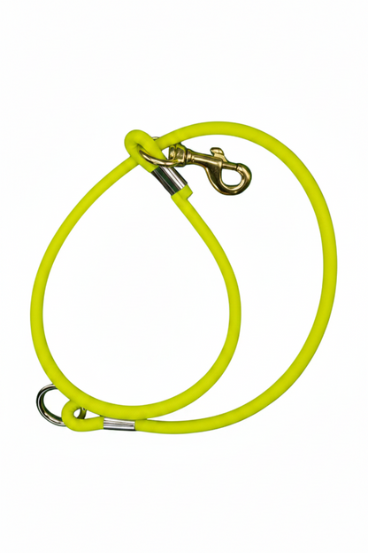 BIRD DOG HEAD CONTROL ROPE LEAD - CHARTREUSE YELLOW