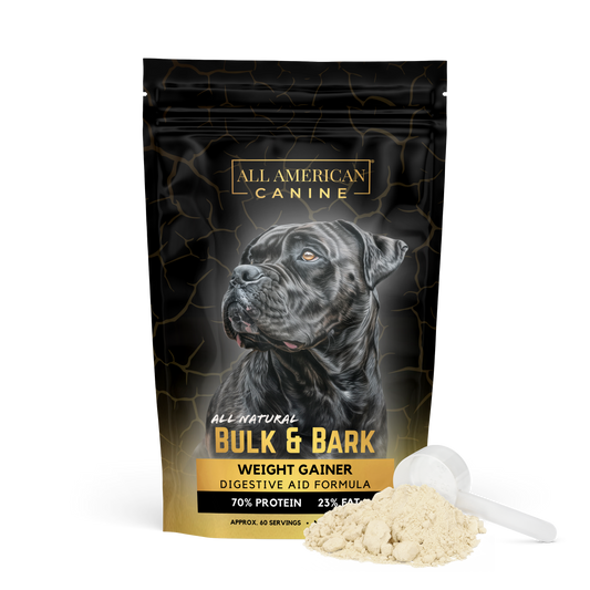 Bulk & Bark Weight Gainer + Digestive Aid Food Topper