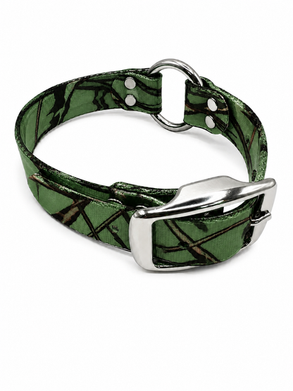 CAMO COLLAR 1 INCH CENTERGREEN