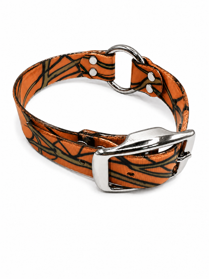 CAMO COLLAR 1 INCH CTR ORANGE