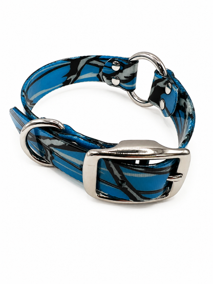 CAMO COLLAR 1 INCH STANDARD BLUE