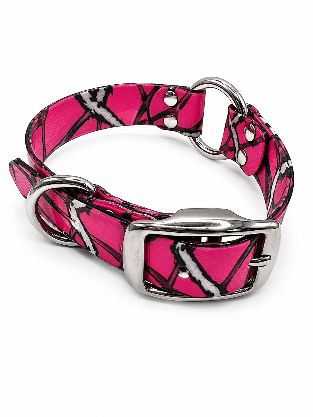CAMO COLLAR 1 INCH STANDARD PINK