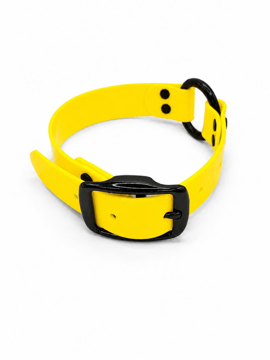 COLLAR 1 INCH BLACK OPS CTR SOLID BYELLOW